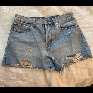 Free People Denim Shorts